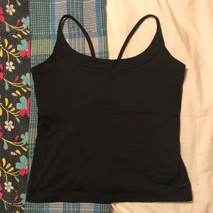 Patagonia Black Athletic Cropped Tank Medium